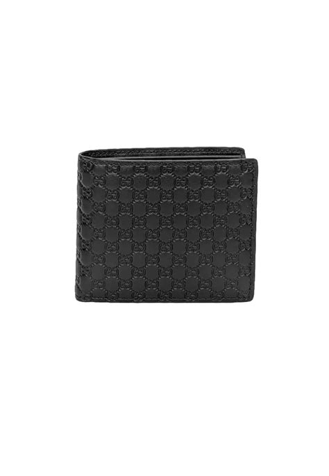 gucci bifold wallet microguccissima black|Gucci men's wallet tiger.